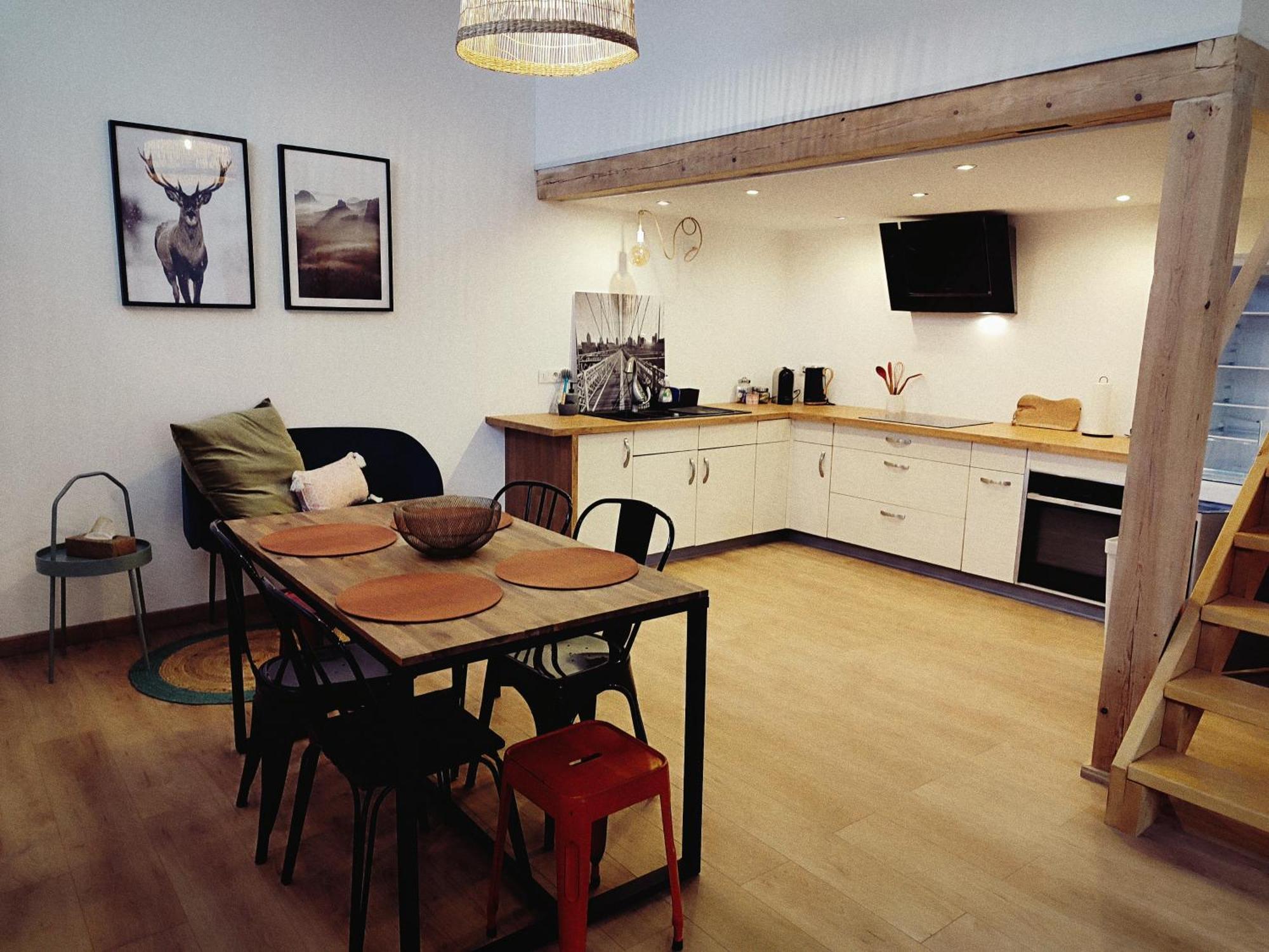 Le Chaleureux Loft 1 Minute Du Tram Apartment ลิงโกไซม์ ภายนอก รูปภาพ