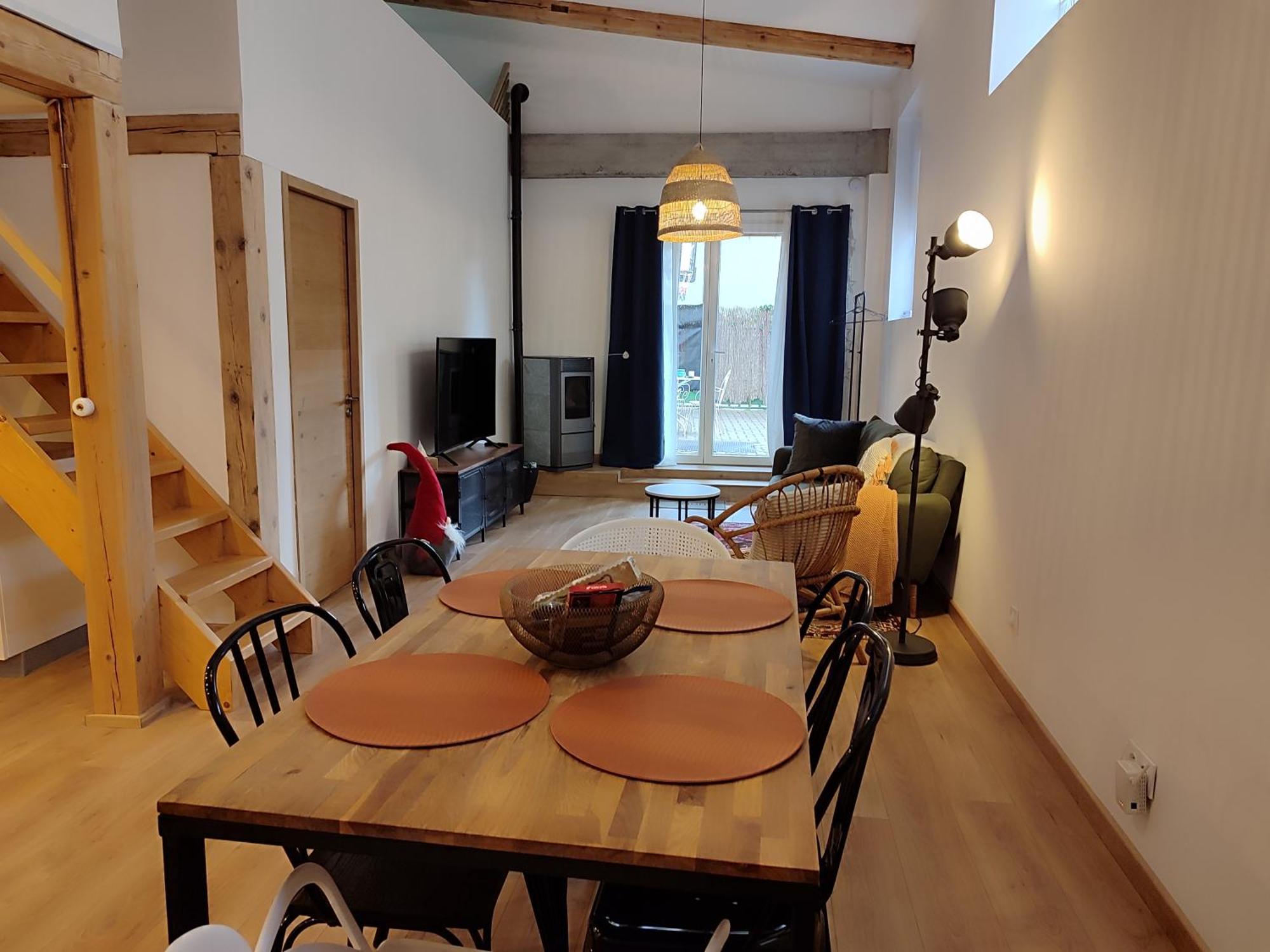 Le Chaleureux Loft 1 Minute Du Tram Apartment ลิงโกไซม์ ภายนอก รูปภาพ